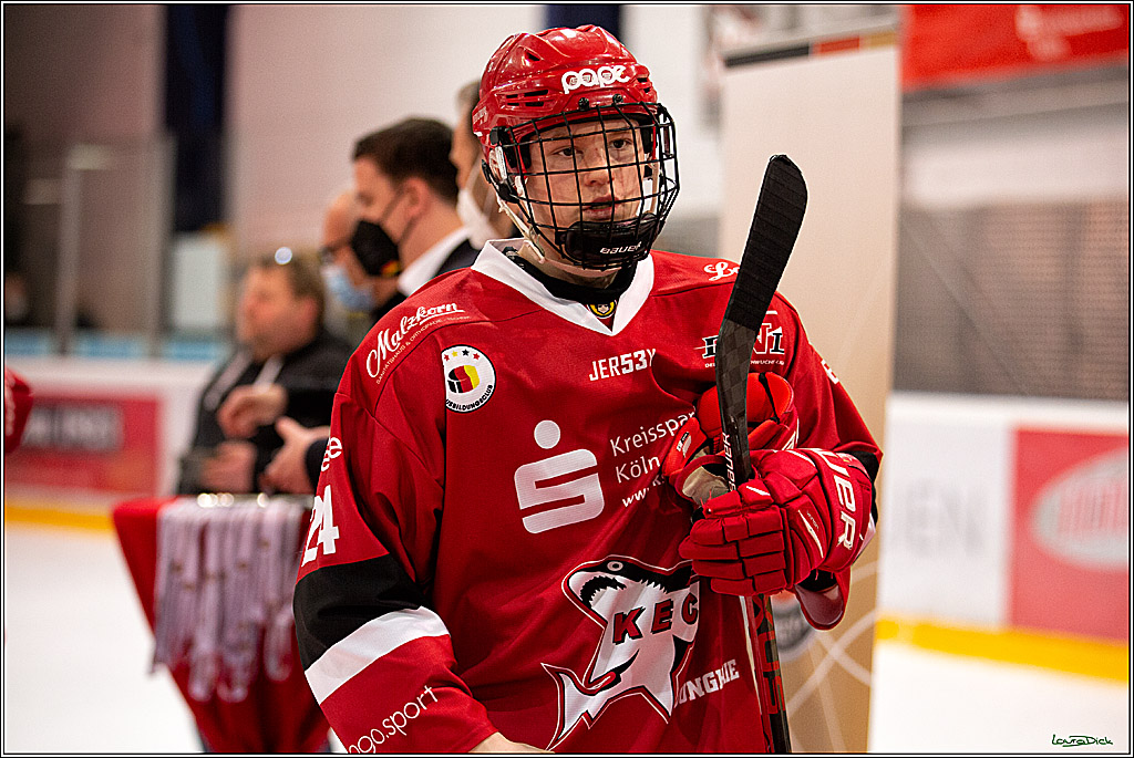 U20- DNL; Koelner Junghaie- Eisbaeren Juniors Berlin; Koeln, 27.03.2022